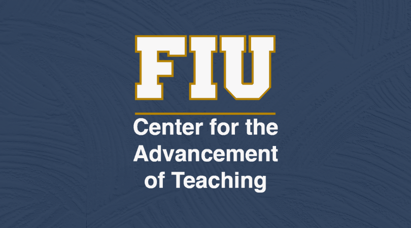 FIU Center for the Advancement of Teaching banner